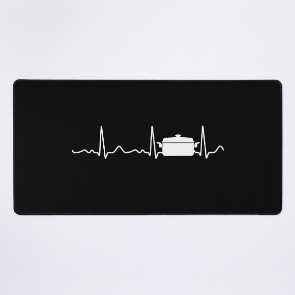 Item preview, Cooking pot - heartbeat, pulse, heart line, ecg designed and sold by Mohja-Design.