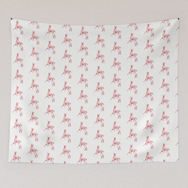 Item preview, Boxing Hares Red designed and sold by ChloeBirnie.
