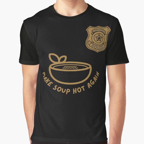 Vista previa del artículo con la obra «Gazpacho Police-Gazpacho-Make Soup Hot Again-Funny Gazpacho Police», diseñado y vendido por SighFly52.