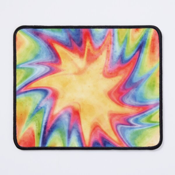 Item preview, Tie Dye Rainbow Watercolor Warm designed and sold by Ross-Sergey.