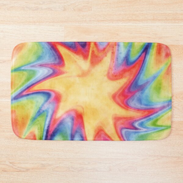 Item preview, Tie Dye Rainbow Watercolor Warm designed and sold by Ross-Sergey.