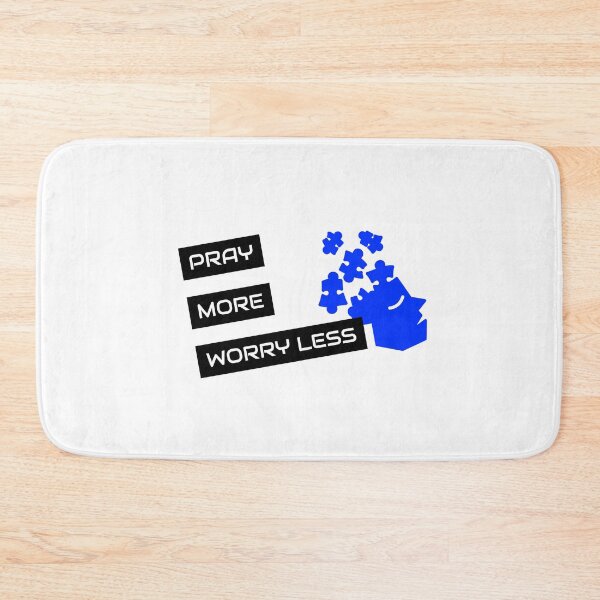 Item preview, Pray More Worry Less. Inspirational Christian Quote Sticker designed and sold by SuccessfulVibes.