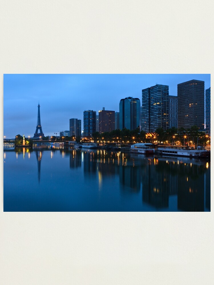 Alternate view of Sunrise on Paris Photographic Print