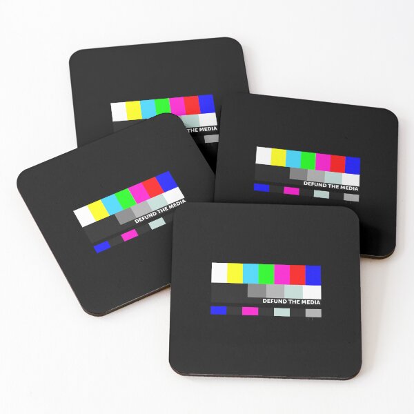 Item preview, Defund The Media Tv Screen Fake News Protest designed and sold by madisonbau.