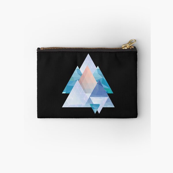 Item preview, Abstract Triangle Design Blue Shades designed and sold by MusberriDesigns.