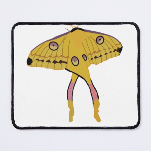 Item preview, Yellow-purple moth designed and sold by BlueFireFerrets.
