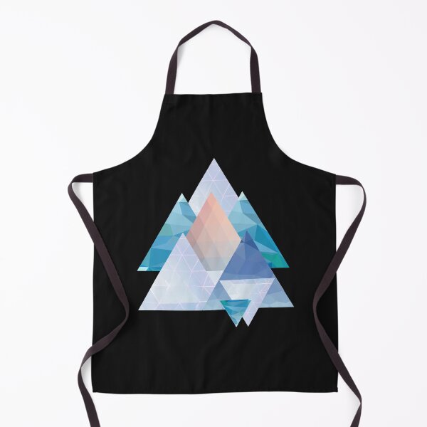 Item preview, Abstract Triangle Design Blue Shades designed and sold by MusberriDesigns.