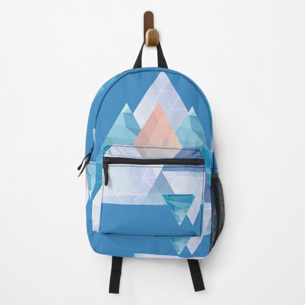 Item preview, Abstract Triangle Design Blue Shades designed and sold by MusberriDesigns.