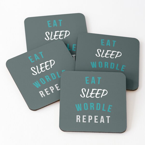 Item preview,  Eat Sleep Wordle Repeat - typography designed and sold by Rsagur12.