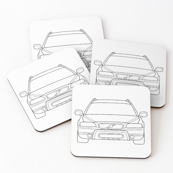 Item preview, XC70 2001-2008 front black lines designed and sold by EdimDesign.
