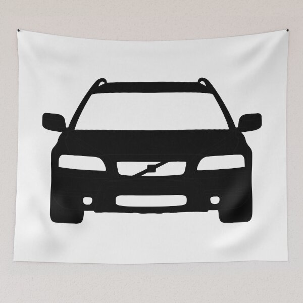 Item preview, XC70 2001-2008 front black silhouette designed and sold by EdimDesign.