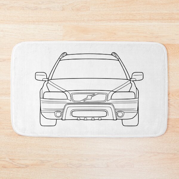 Item preview, XC70 2001-2008 front black lines designed and sold by EdimDesign.