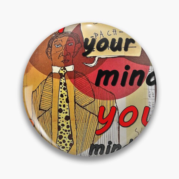 Item preview, Keep your mind young, inscriptions, quote, letters abcdef, slogans, nonsense designed and sold by NessArtByEwa.