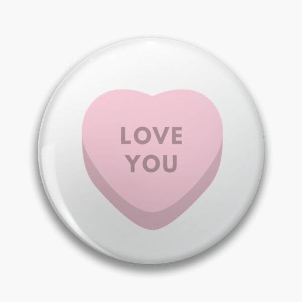Item preview, Love you white pink designed and sold by Rishabhthinks.