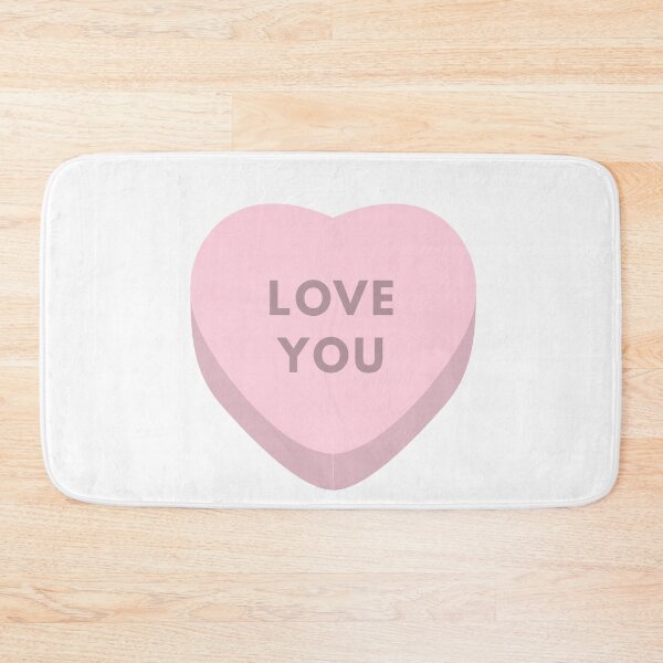 Item preview, Love you white pink designed and sold by Rishabhthinks.
