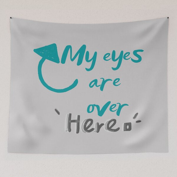 Item preview, My eyes are over here designed and sold by Bap-tiste.