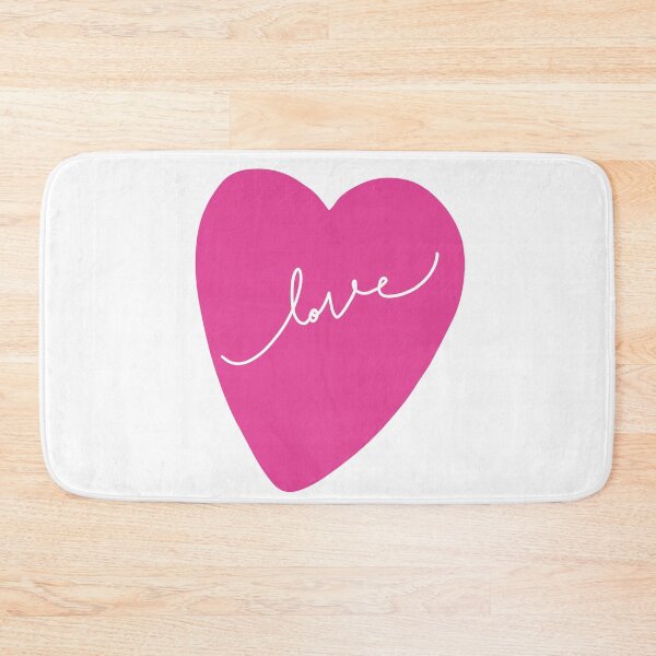 Item preview, Heart  Love  white pink designed and sold by Rishabhthinks.