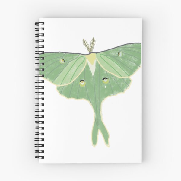 Item preview, Lunar moth drawing designed and sold by BlueFireFerrets.