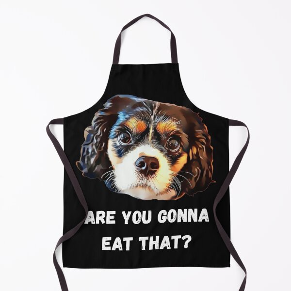 Item preview, King Charles Cavalier Spaniel - Are You Gonna Eat That? designed and sold by NiftyTees.