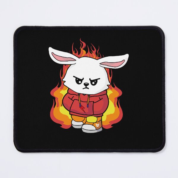 Item preview, Funny Little Angry Bunny On Fire Gift for Rabbits Lovers designed and sold by YAHIA-14.