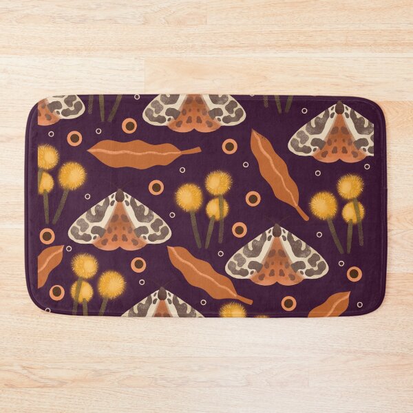 Item preview, Pastel Moths and leaves designed and sold by Pacesyte.