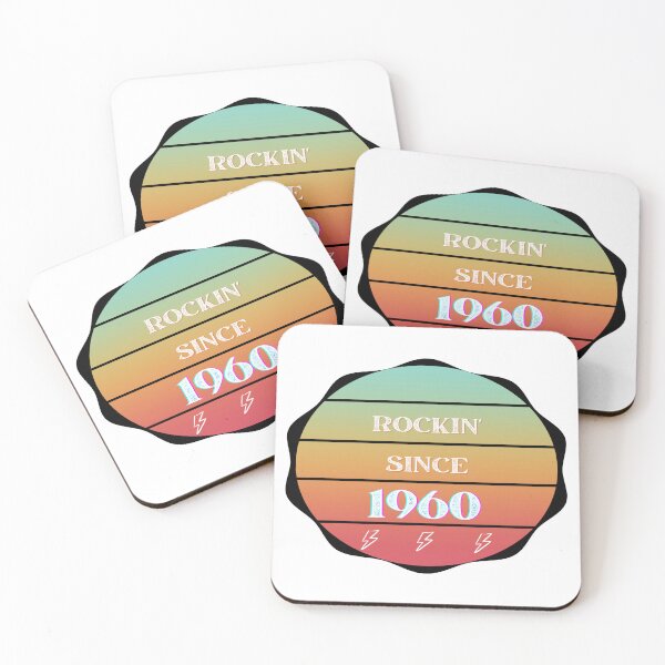 Item preview, Rockin' since 1960 Birthday Gift Vintage  designed and sold by Tomsthreadz.