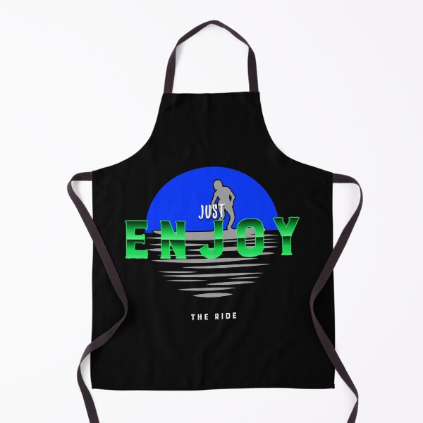 Item preview, Just Enjoy The Ride. Inspirational Quote Surfer T-Shirt designed and sold by SuccessfulVibes.