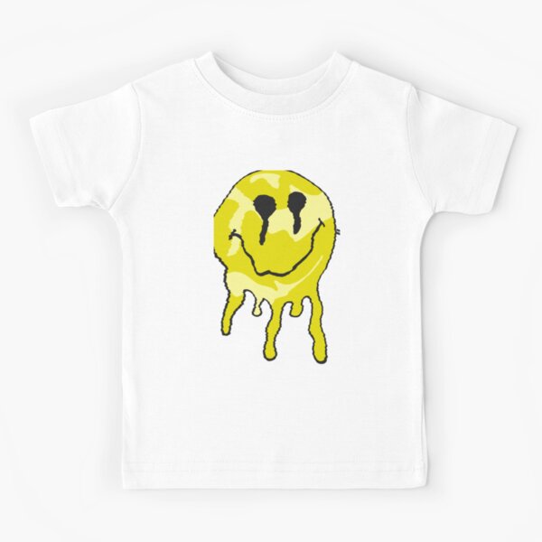 KIDS CHILDREN'S EMOJI EMOTICONS SMILEY FACES SHORT SLEEVE T-SHIRTS AGES 7-13YRS 