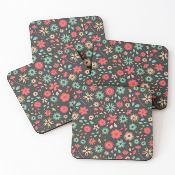 Item preview, Vintage Floral - Berry designed and sold by Christine Weenk.