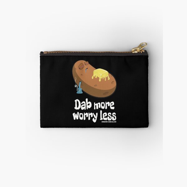 Item preview, Stoned baked potato cartoon-dab more worry less designed and sold by YomeHayin.