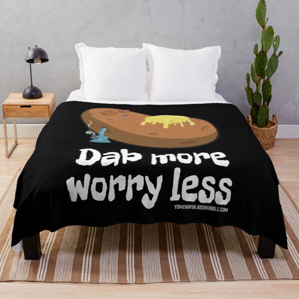 Item preview, Stoned baked potato cartoon-dab more worry less designed and sold by YomeHayin.