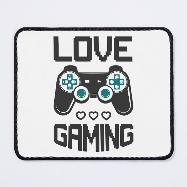 Item preview, Love Gaming, Video Game Lover Sticker designed and sold by Samadi style.