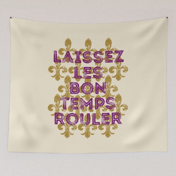 Item preview, LET THE GOOD TIMES ROLL NEW ORLEANS MARDI GRAS PURPLE designed and sold by Mercurial Merkaba.