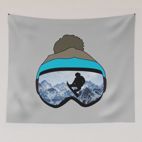 Item preview, My snow boarding drawing  designed and sold by Blondiabshop.