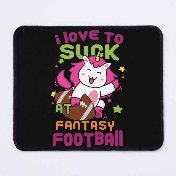 Item preview, I Love To Suck Funny Fantasy Football Unicorn Draft Party Essential T-Shirt designed and sold by yeseniaval.