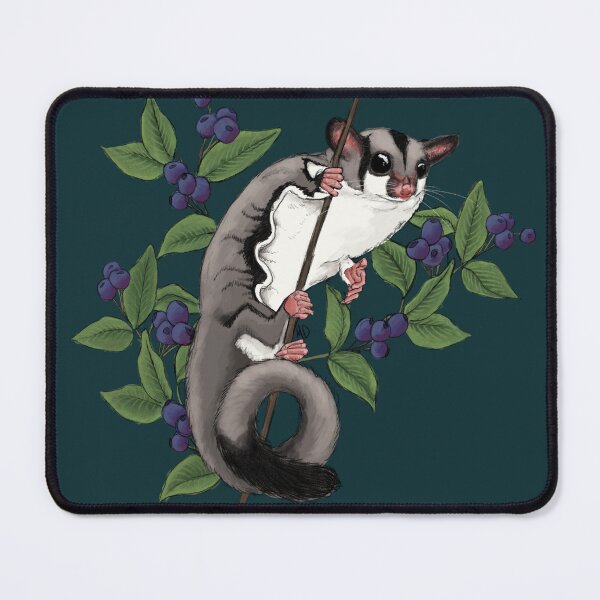 Item preview, Sugar Glider with Blueberries designed and sold by MadiD.