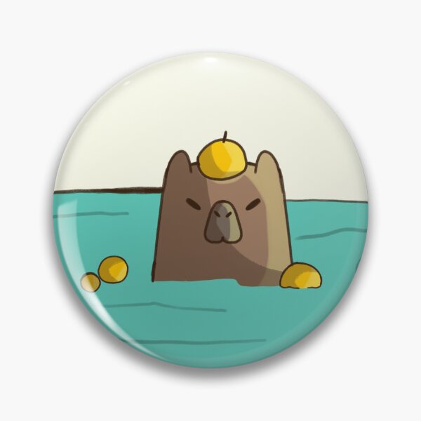 Item preview, capybara bath  designed and sold by Kewd.