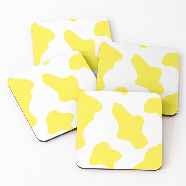 Item preview, yellow cow print designed and sold by carmylou.