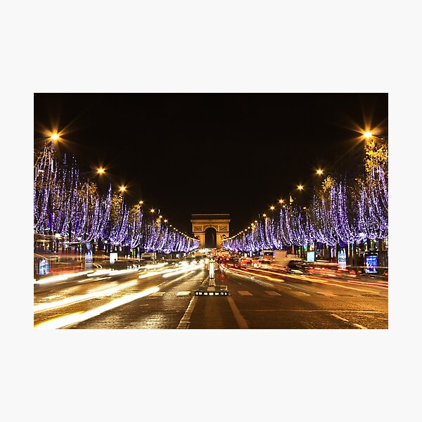 Champs Elysees Photographic Print