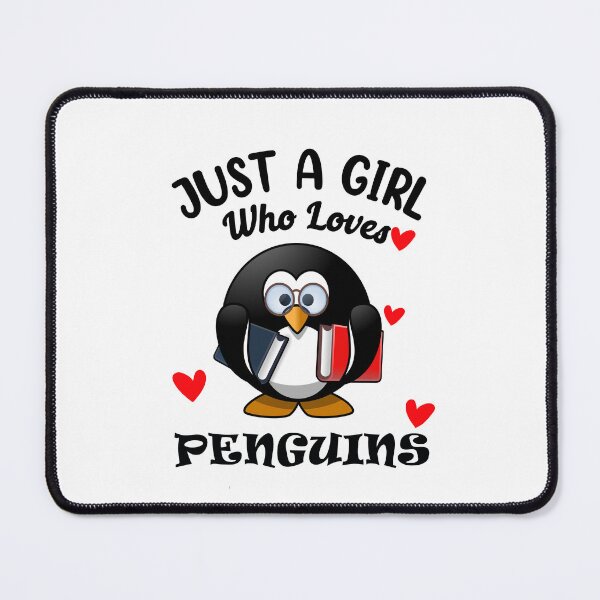 Item preview, Just a girl who loves penguins designed and sold by mmammammira.
