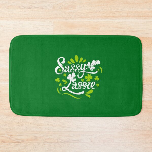 Item preview, Funny Sassy Lassie Shamrock Irish St Patricks Day designed and sold by ZETTIF ⭐⭐⭐⭐⭐.