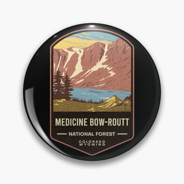 Item preview, Medicine Bow-Routt National Forest designed and sold by JordanHolmes.