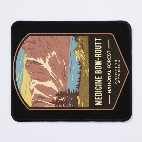 Item preview, Medicine Bow-Routt National Forest designed and sold by JordanHolmes.