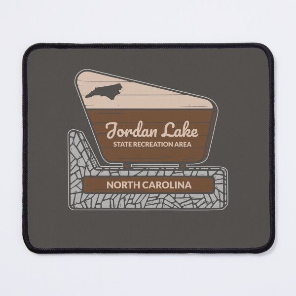 Item preview, Jordan Lake State Recreation Area North Carolina Entrance Welcome Sign NC designed and sold by palmettodigital.