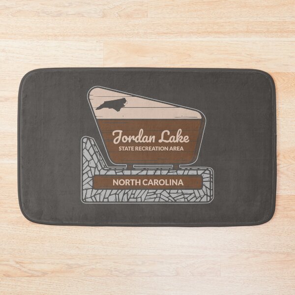 Item preview, Jordan Lake State Recreation Area North Carolina Entrance Welcome Sign NC  designed and sold by palmettodigital.