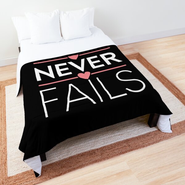 Love Never Fails Comforter