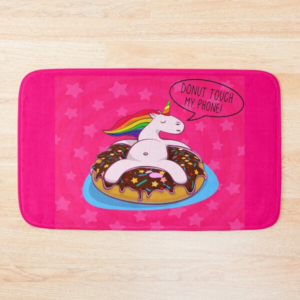 Item preview, Donut Touch My Phone Unicorn designed and sold by TheBigShop1.