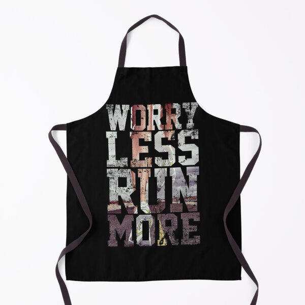 Item preview, Worry Less Run More Sticker designed and sold by alishaston.