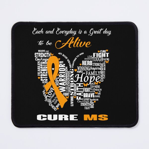 Item preview, Butterfly Ribbon Cure MS Awareness designed and sold by Tadmab.
