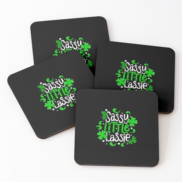 Item preview, Funny Sassy Little Lassie Irish Womens Shenanigans for St Patrick's Day designed and sold by ZETTIF ⭐⭐⭐⭐⭐.